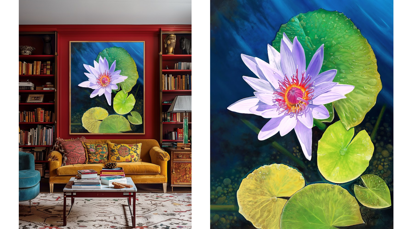 Leanne Hanson - Bold And Beautiful Print