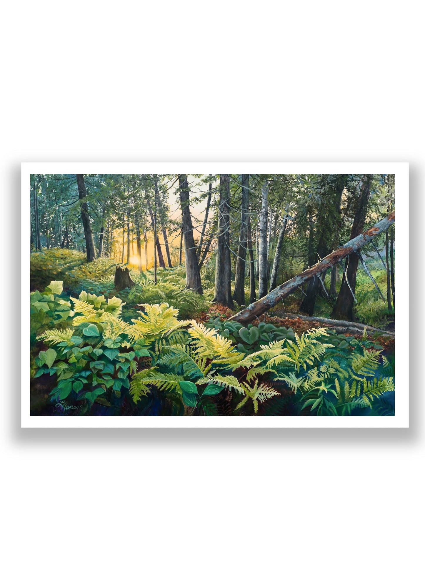 Leanne Hanson - Enchanted Forest Print