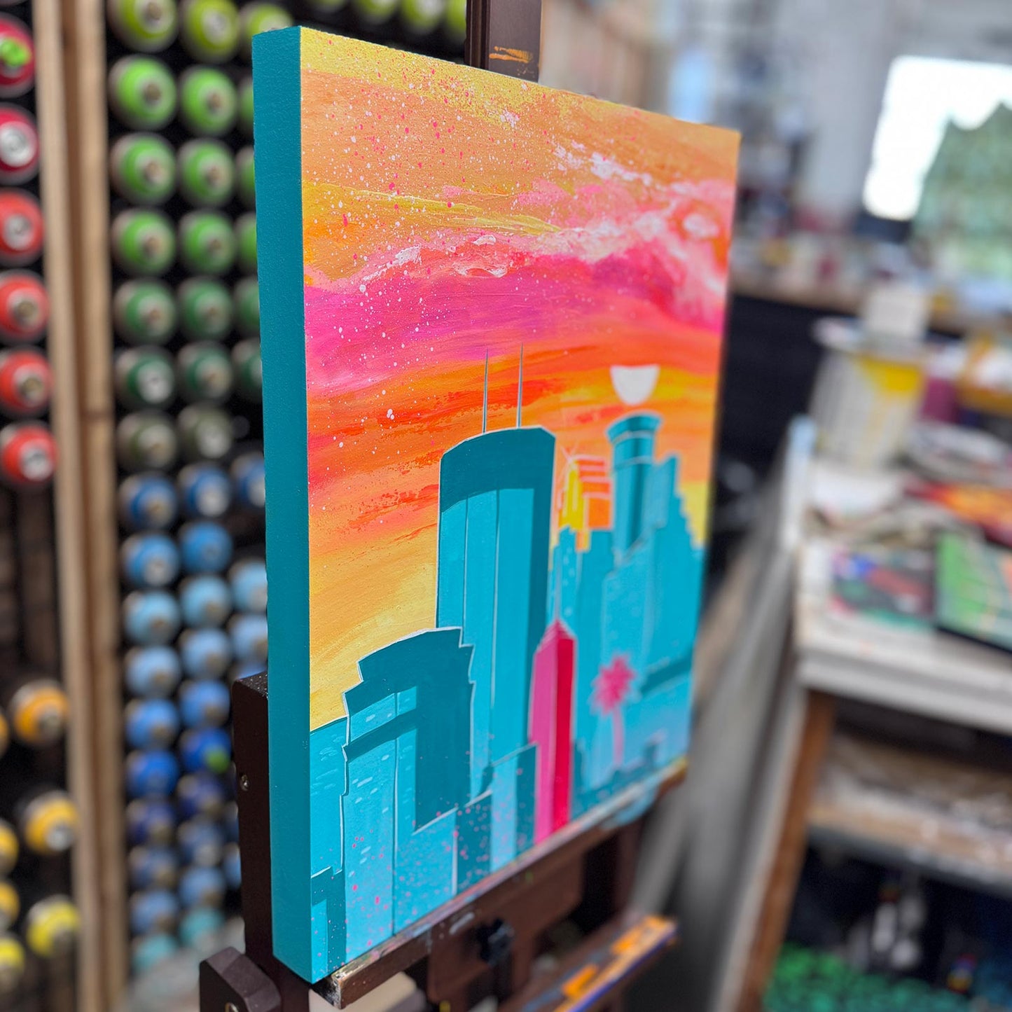MPLS Vibes - Original Painting - 16" x 20"