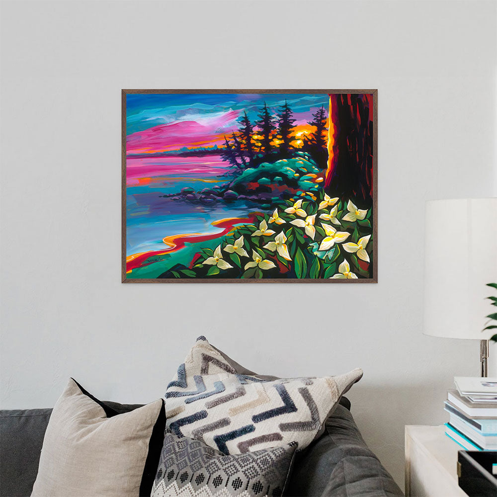 Adam Turman - Sunlit Suntanned Trillium