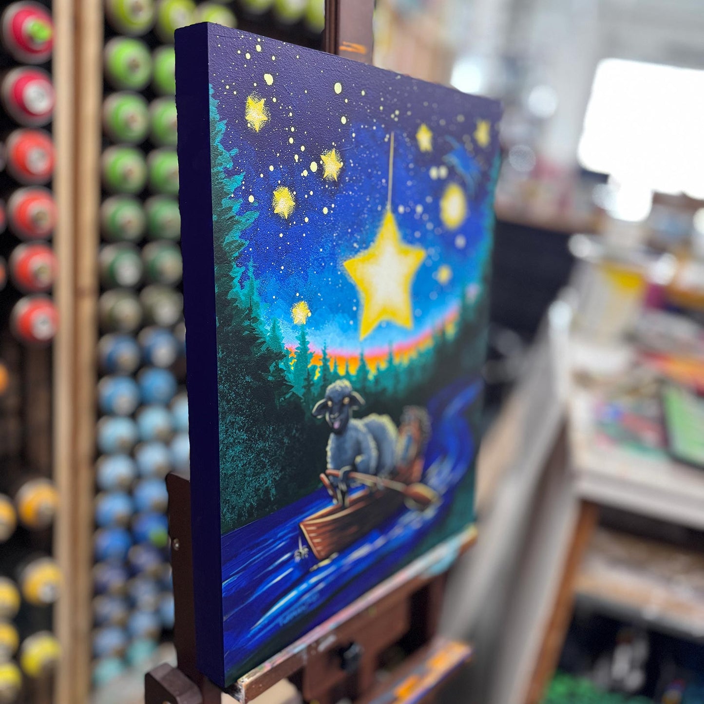 Twinkle - Original Painting - 16" x 20"