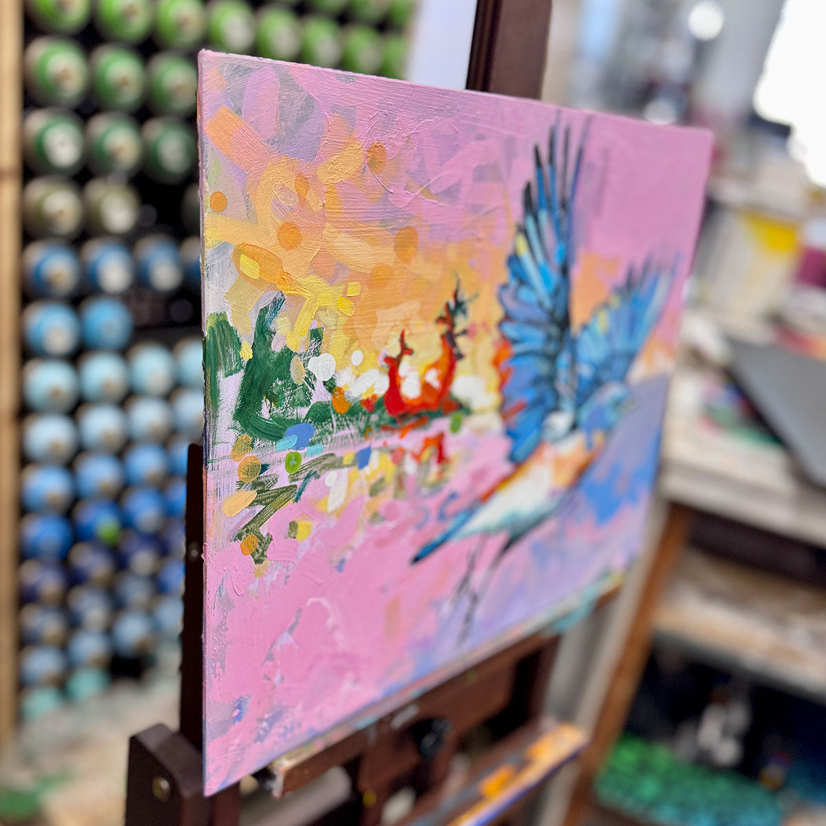 Adam Swanson - Waiting World - Original Painting