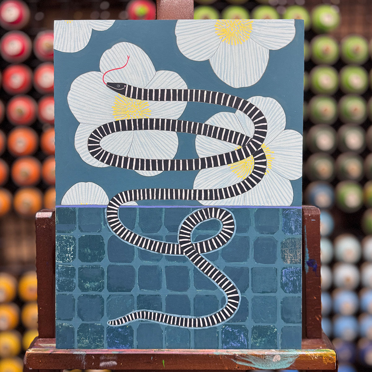 Jennifer Davis - Snake - Original Painting