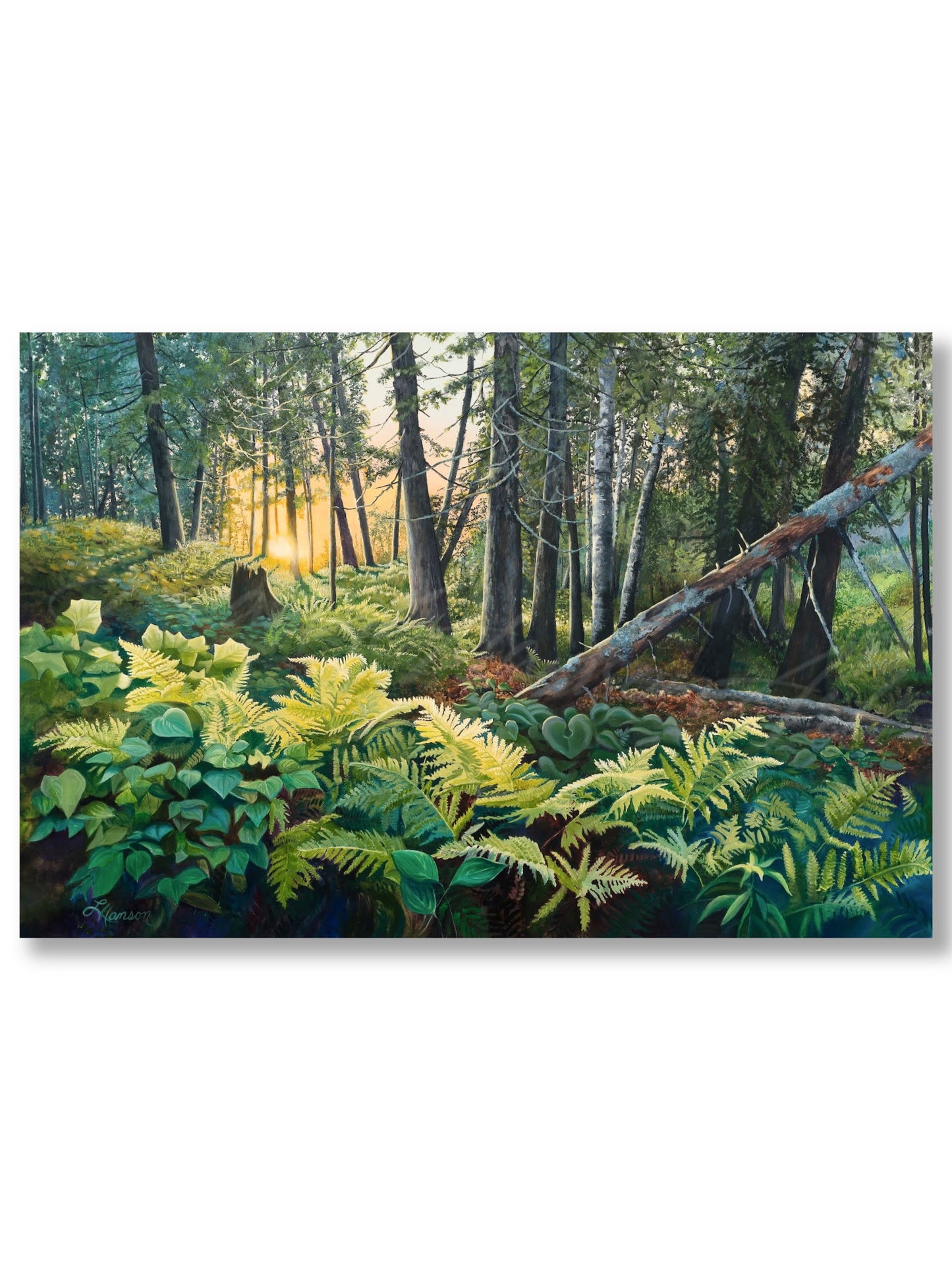 Leanne Hanson - Enchanted Forest Print