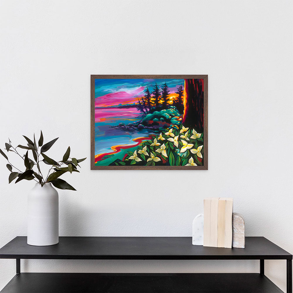 Adam Turman - Sunlit Suntanned Trillium