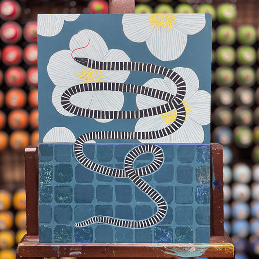 Jennifer Davis - Snake - Original Painting