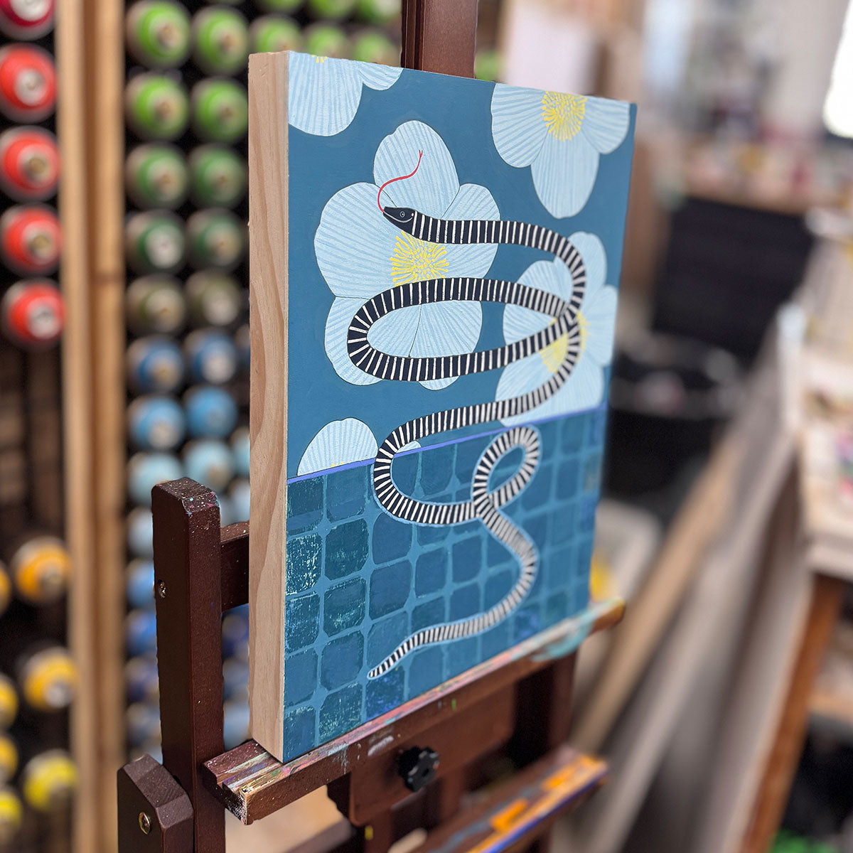 Jennifer Davis - Snake - Original Painting